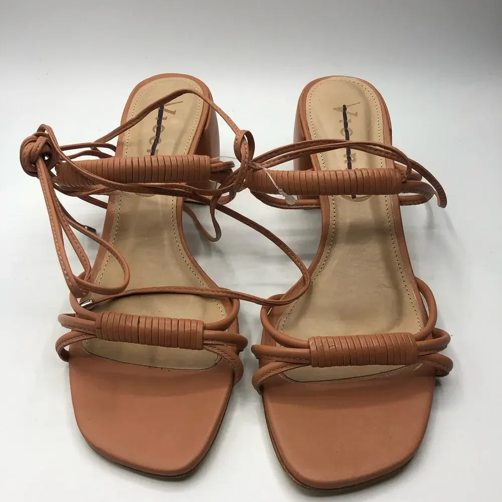 Free People X Vicenza Talons Love Struck Strappy Sandals Brown Size EU 38 / US 9